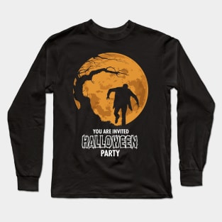 You Are Invited Halloween Party Long Sleeve T-Shirt